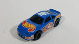 2000 Hot Wheels Racer Nascar #44 7/20 Blue Die Cast Toy Race Car Vehicle McDonald's Happy Meal