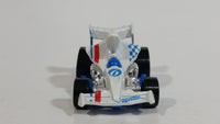 2013 Hot Wheels HW Racing Track Aces Tarmac Attack White Die Cast Toy Race Car Vehicle