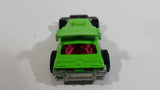 2012 Hot Wheels Demolition Derby Greased Gremlin Lime Green Die Cast Toy Car Vehicle