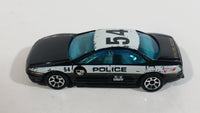 1997 Hot Wheels '93 Warner Oldsmobile Aurora Black and White #54 Police Cop K-9 Unit Cruiser Die Cast Toy Car Vehicle 7SP