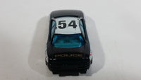 1997 Hot Wheels '93 Warner Oldsmobile Aurora Black and White #54 Police Cop K-9 Unit Cruiser Die Cast Toy Car Vehicle 7SP