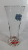 Vancouver Canucks NHL Ice Hockey Circa 1970/71 Vintage Logo 7" Tall Clear Pilsner Glass with Red NHL Crest Bottom