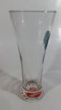 Vancouver Canucks NHL Ice Hockey Circa 1970/71 Vintage Logo 7" Tall Clear Pilsner Glass with Red NHL Crest Bottom