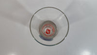 Vancouver Canucks NHL Ice Hockey Circa 1970/71 Vintage Logo 7" Tall Clear Pilsner Glass with Red NHL Crest Bottom