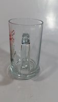 1988 Calgary Winter Olympic Games 5 1/2" Tall Glass Beer Mug