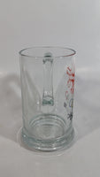 1988 Calgary Winter Olympic Games 5 1/2" Tall Glass Beer Mug