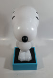 2015 Peanuts Worldwide Snoopy Cartoon Comic Strip Character 11 1/2" Tall Light Up Dog Shaped Glowing Lamp