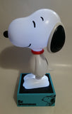 2015 Peanuts Worldwide Snoopy Cartoon Comic Strip Character 11 1/2" Tall Light Up Dog Shaped Glowing Lamp