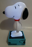 2015 Peanuts Worldwide Snoopy Cartoon Comic Strip Character 11 1/2" Tall Light Up Dog Shaped Glowing Lamp