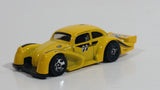 2019 Hot Wheels Volkswagen Kafer Racer Moon Eyes Yellow Die Cast Toy Car Vehicle