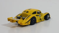 2019 Hot Wheels Volkswagen Kafer Racer Moon Eyes Yellow Die Cast Toy Car Vehicle