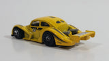 2019 Hot Wheels Volkswagen Kafer Racer Moon Eyes Yellow Die Cast Toy Car Vehicle