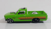 2019 Hot Wheels HW Hot Trucks Custom '72 Chevy LUV Truck Bright Green Die Cast Toy Car Vehicle