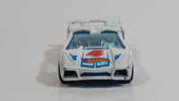 2014 Hot Wheels HW Race Race Team Impavido 1 White Die Cast Toy Car Vehicle