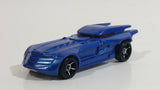 2019 Hot Wheels Batman Batmobile Dark Blue Die Cast Toy Car Vehicle