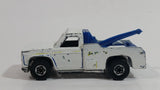 1977 Hot Wheels Flying Colors Ramblin' Wrecker Tow Truck Rig White Die Cast Toy Car Vehicle - Malaysia