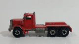 1989 Hot Wheels Peterbilt Dump Truck Semi Rig Red Die Cast Toy Car Vehicle - BW Hong Kong