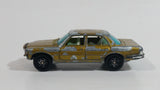 Vintage Yatming No. 1012 Mercedes-Benz 450 SEL Gold Die Cast Toy Car Vehicle - Hong Kong