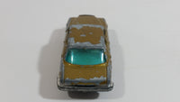 Vintage Yatming No. 1012 Mercedes-Benz 450 SEL Gold Die Cast Toy Car Vehicle - Hong Kong