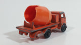 Vintage Lesney Products Matchbox Series Foden Cement Mixer Truck Orange No. 26 Die Cast Toy Car Vehicle - Made in England