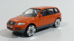 RealToy Volkswagen Touareg Orange 1/61 Scale Die Cast Toy Car Vehicle