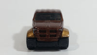 2004 Hot Wheels Dodge M80 Truck Metalflake Brown Die Cast Toy Car Vehicle 5SP