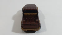 2004 Hot Wheels Dodge M80 Truck Metalflake Brown Die Cast Toy Car Vehicle 5SP