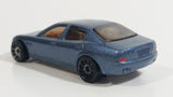 2004 Hot Wheels First Editions Maserati Quattroporte Steel Blue Die Cast Toy Luxury Car Vehicle 29/212