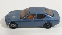 2004 Hot Wheels First Editions Maserati Quattroporte Steel Blue Die Cast Toy Luxury Car Vehicle 29/212