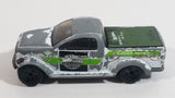 2002 Hot Wheels Fed Fleet Dodge Power Wagon Truck Border Patrol White Die Cast Toy Car Vehicle