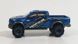 2016 Hot Wheels HW Hot Trucks '17 Ford F-150 Raptor Truck Metalflake Dark Blue Die Cast Toy Car Vehicle