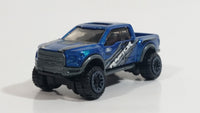 2016 Hot Wheels HW Hot Trucks '17 Ford F-150 Raptor Truck Metalflake Dark Blue Die Cast Toy Car Vehicle