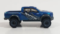 2016 Hot Wheels HW Hot Trucks '17 Ford F-150 Raptor Truck Metalflake Dark Blue Die Cast Toy Car Vehicle