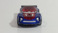 2008 Hot Wheels Phantom X-Raycers Nerve Hammer Metalflake Translucent Dark Blue Die Cast Toy Car Vehicle