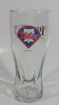 2015 Miller Lite Beer MLB Official Sponsor Of Major League Baseball Philadelphia Phillies 6 3/4" Glass Cup Sports Team Collectible