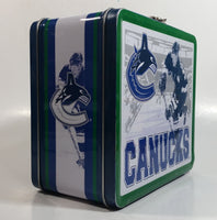 Vancouver Canucks NHL Ice Hockey Sports Team Metal Lunch Box Container