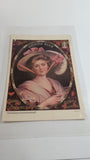 Vintage 1977 Hickory Inc. Carson City, Nevada Olympia Brewing Company Beer Advertising Woman In Pink Laminated Art Print Poster 9 1/2" x 14"