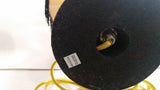 Vintage Style "A Christmas Story" Movie Film Las Vegas Burlesque Styled 20" Tall Leg Lamp with Fish Net Stocking and Yellow Shade with Black Frill