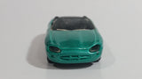 1998 Hot Wheels First Editions Jaguar XK-8 Convertible Metallic Turquoise Green Die Cast Toy Car Vehicle