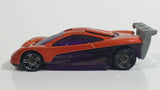 2002 Hot Wheels First Editions HW Prototype 12 Metalflake Dark Orange Die Cast Toy Car Vehicle