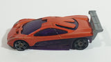2002 Hot Wheels First Editions HW Prototype 12 Metalflake Dark Orange Die Cast Toy Car Vehicle