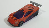 2002 Hot Wheels First Editions HW Prototype 12 Metalflake Dark Orange Die Cast Toy Car Vehicle