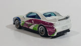 1997 Hot Wheels Racing World Toyota MR2 White Die Cast Toy Car Vehicle