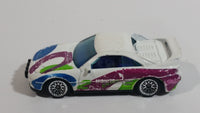 1997 Hot Wheels Racing World Toyota MR2 White Die Cast Toy Car Vehicle