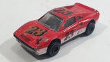 Vintage Majorette No. 211 Ferrari GTO Red White #23 1:56 Scale Die Cast Toy Car Vehicle - Made in France