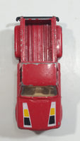 1980s Yatming Chevrolet LUV Stepside Pickup Truck Red No. 1700 Die Cast Toy Car Vehicle