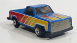 Yatming Chevrolet Pickup Truck No. 813 Blue Die Cast Toy Car Vehicle