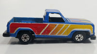 Yatming Chevrolet Pickup Truck No. 813 Blue Die Cast Toy Car Vehicle