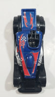 2002 Hot Wheels Super Comp Dragster Dark Blue Die Cast Toy Car Vehicle McDonald's Happy Meal