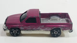 2006 Hot Wheels Open Stock Dodge Ram 1500 Pickup Truck Metalflake Magenta Pink Purple Die Cast Toy Car Vehicle